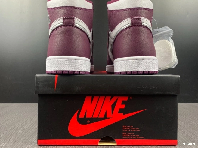 Cheap TBK OG 555088-611 Bordeaux 1 Jordan High Air 0715